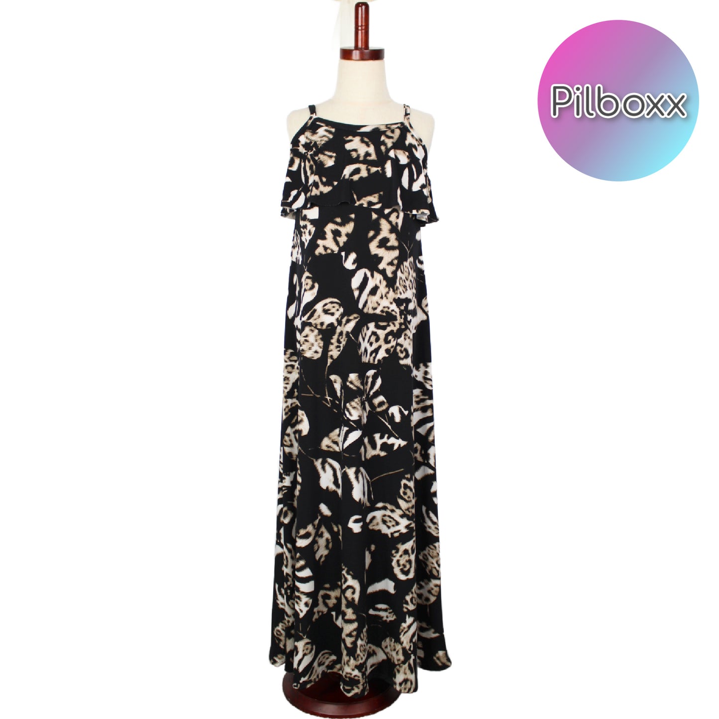 Black Maxi Dress for Girls, TAT 3-5 days