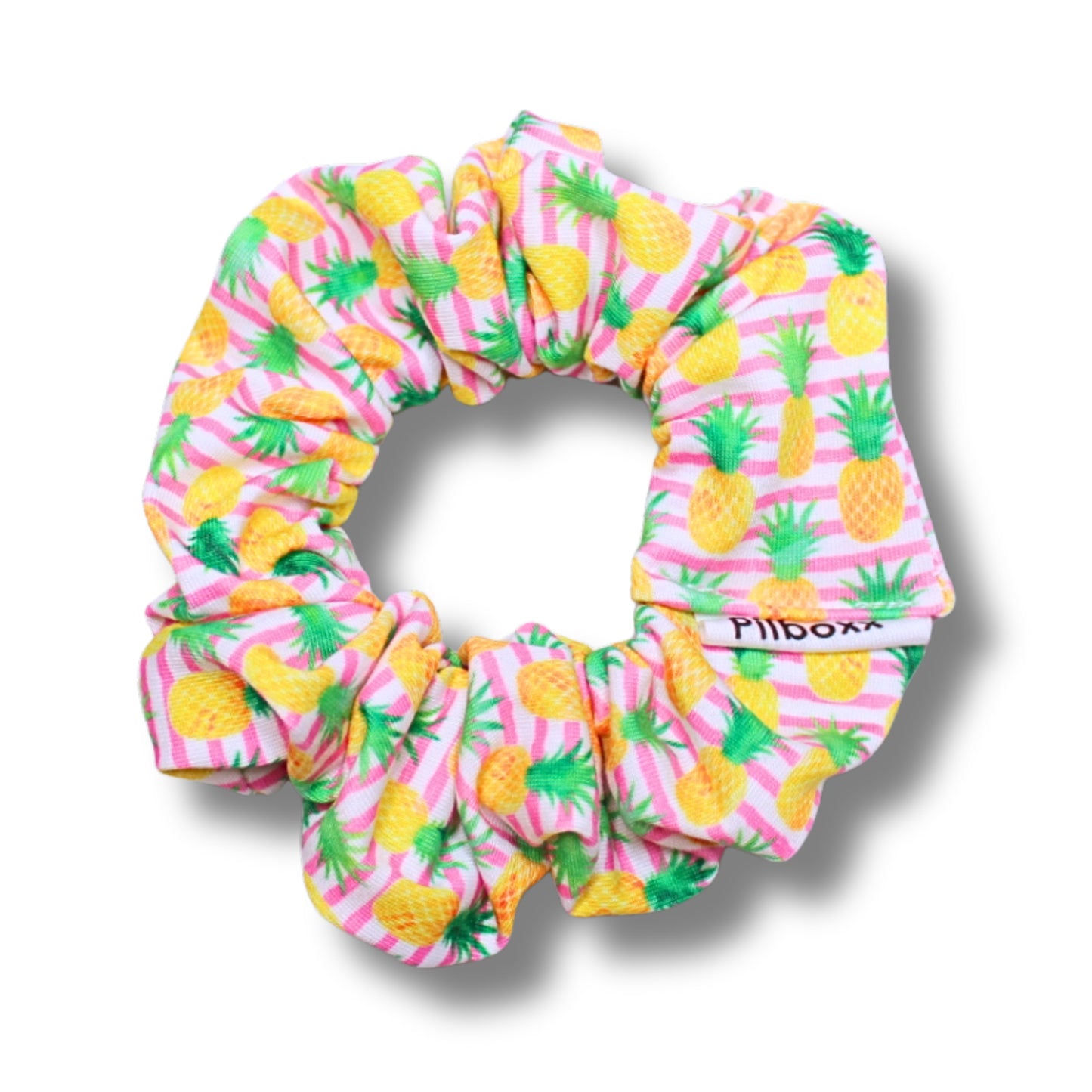 Tropical Pineapple Scrunchies