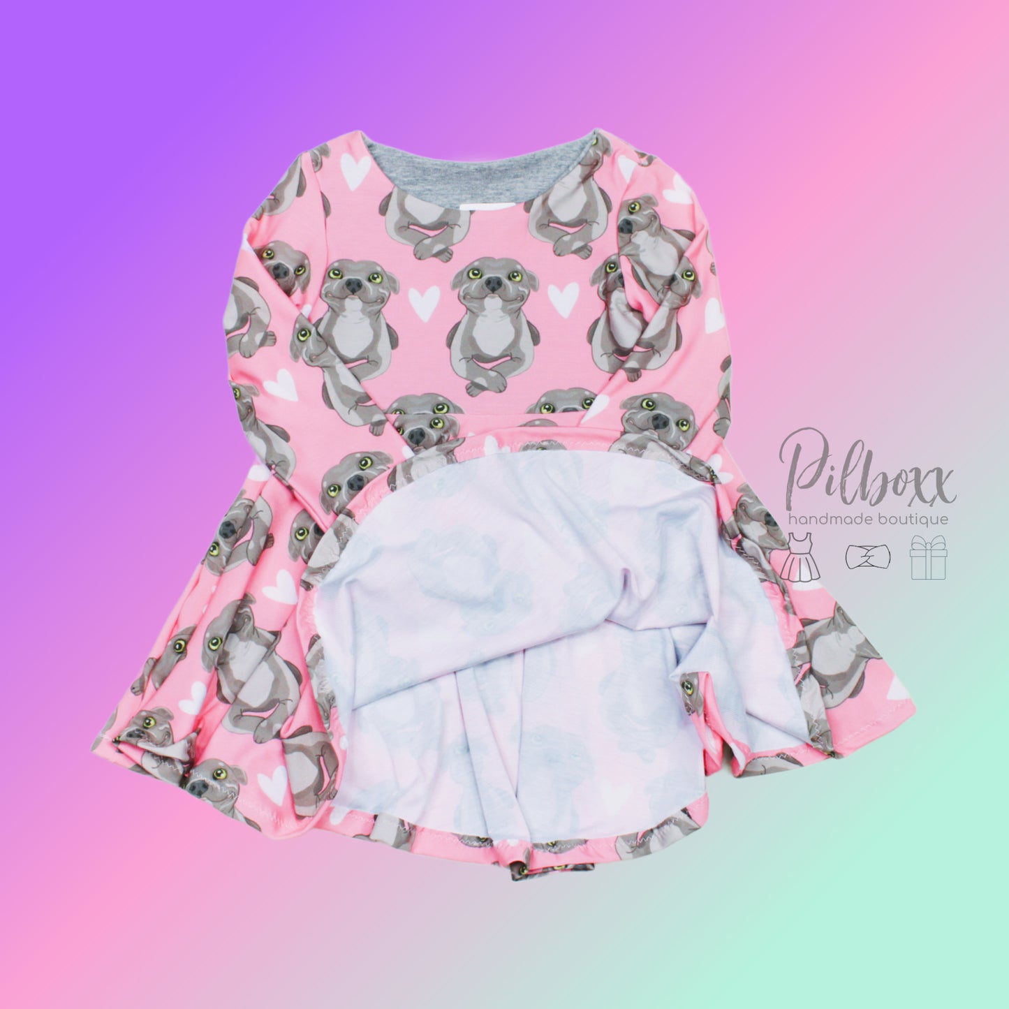 3T Pibull Twirly Dress and Leggings
