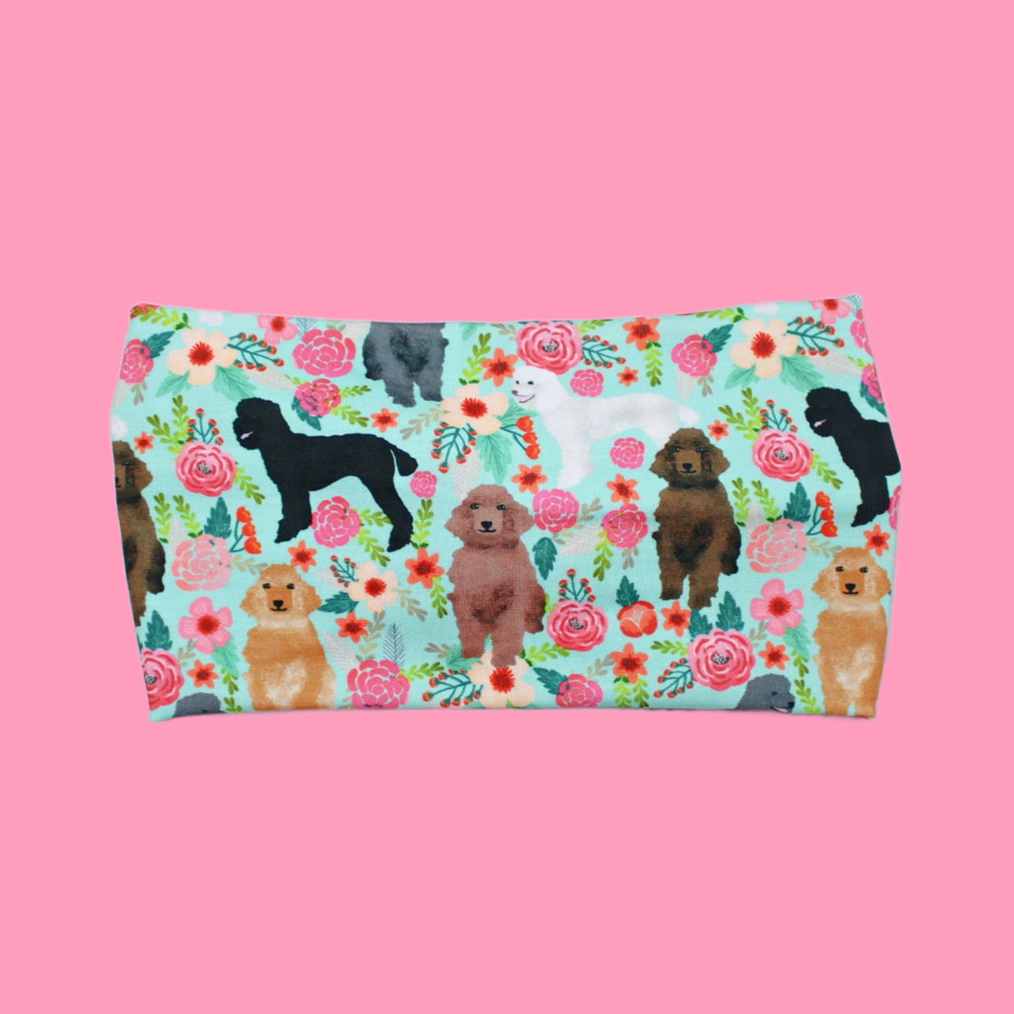 Poodle Dog Print Headband