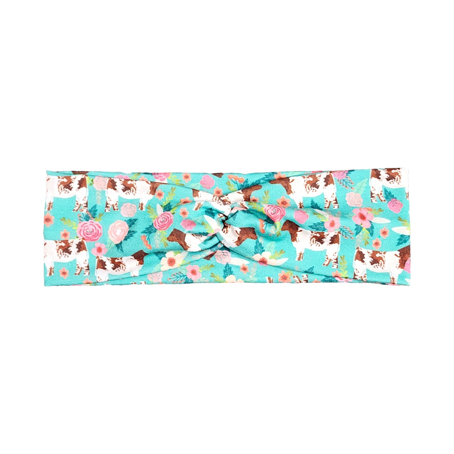 Cow Print Headband