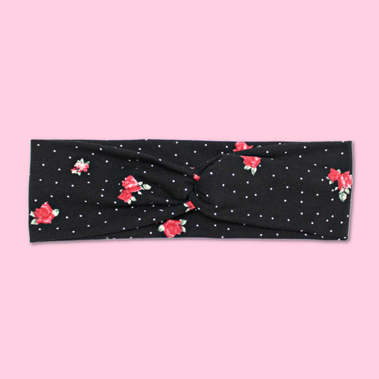 Vintage Roses Headband