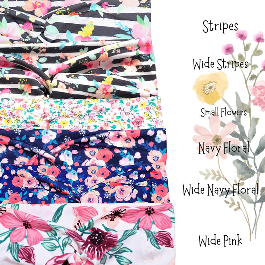 Whimsical Floral Headbands