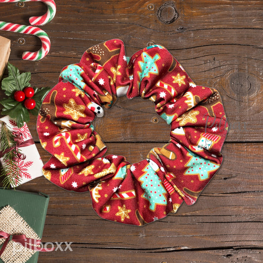 Christmas Cookie Scrunchie