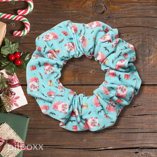 Cutesy Christmas Scrunchies
