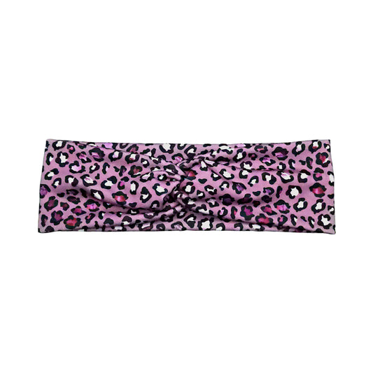 Berry Purple Cheetah Print Headband