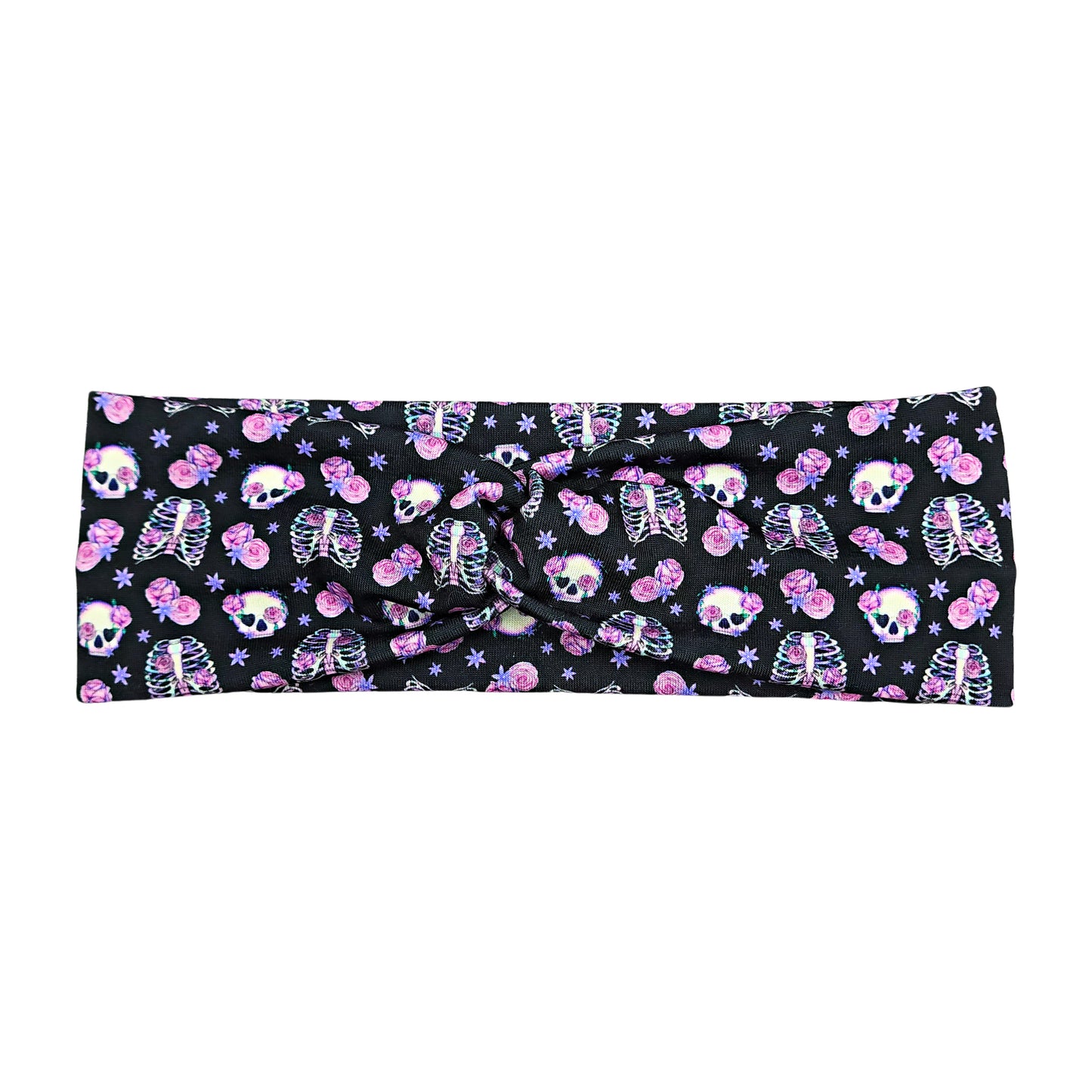 Bones and Roses Headband