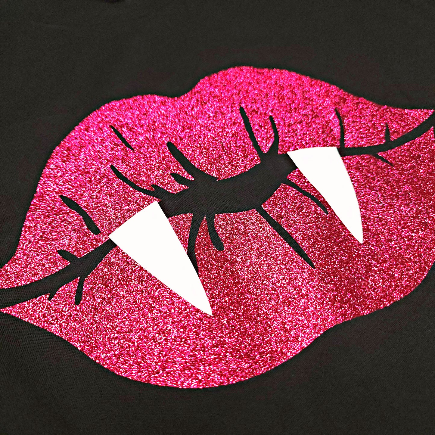 Glitter Vampire Lips T-Shirt