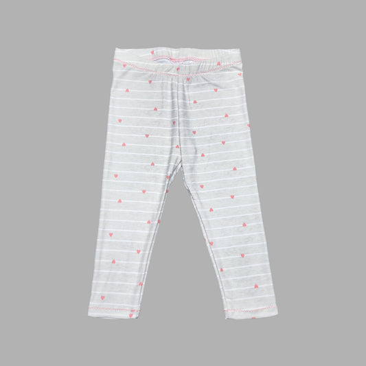 Heart Print Leggings for Girls, TAT 3-5 days