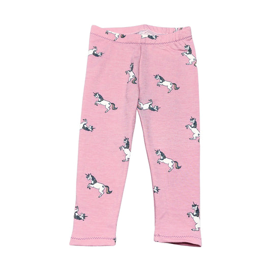 Pink Unicorn Leggings for Girls, TAT 3-5 business days
