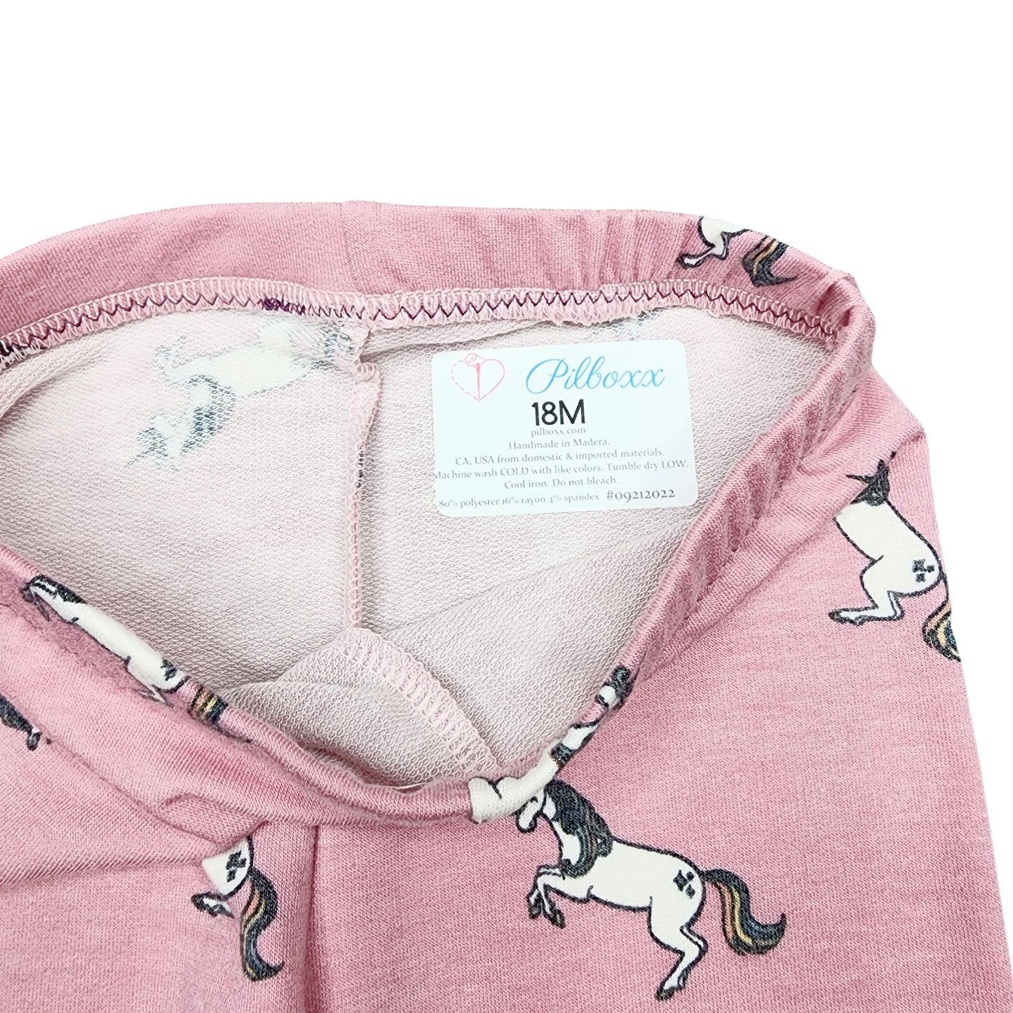 Pink Unicorn Leggings for Girls, TAT 3-5 business days