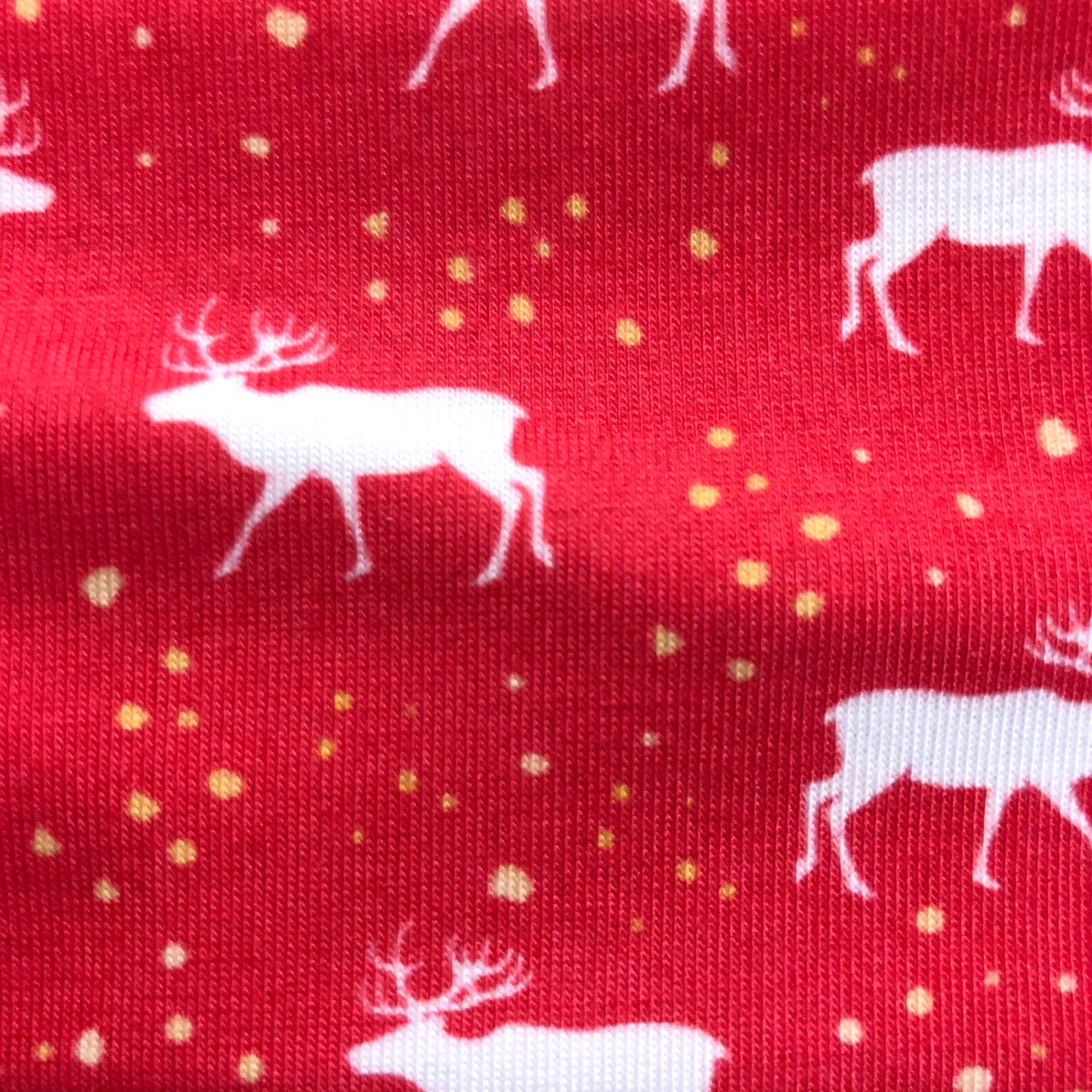 Red Reindeer Christmas Headband