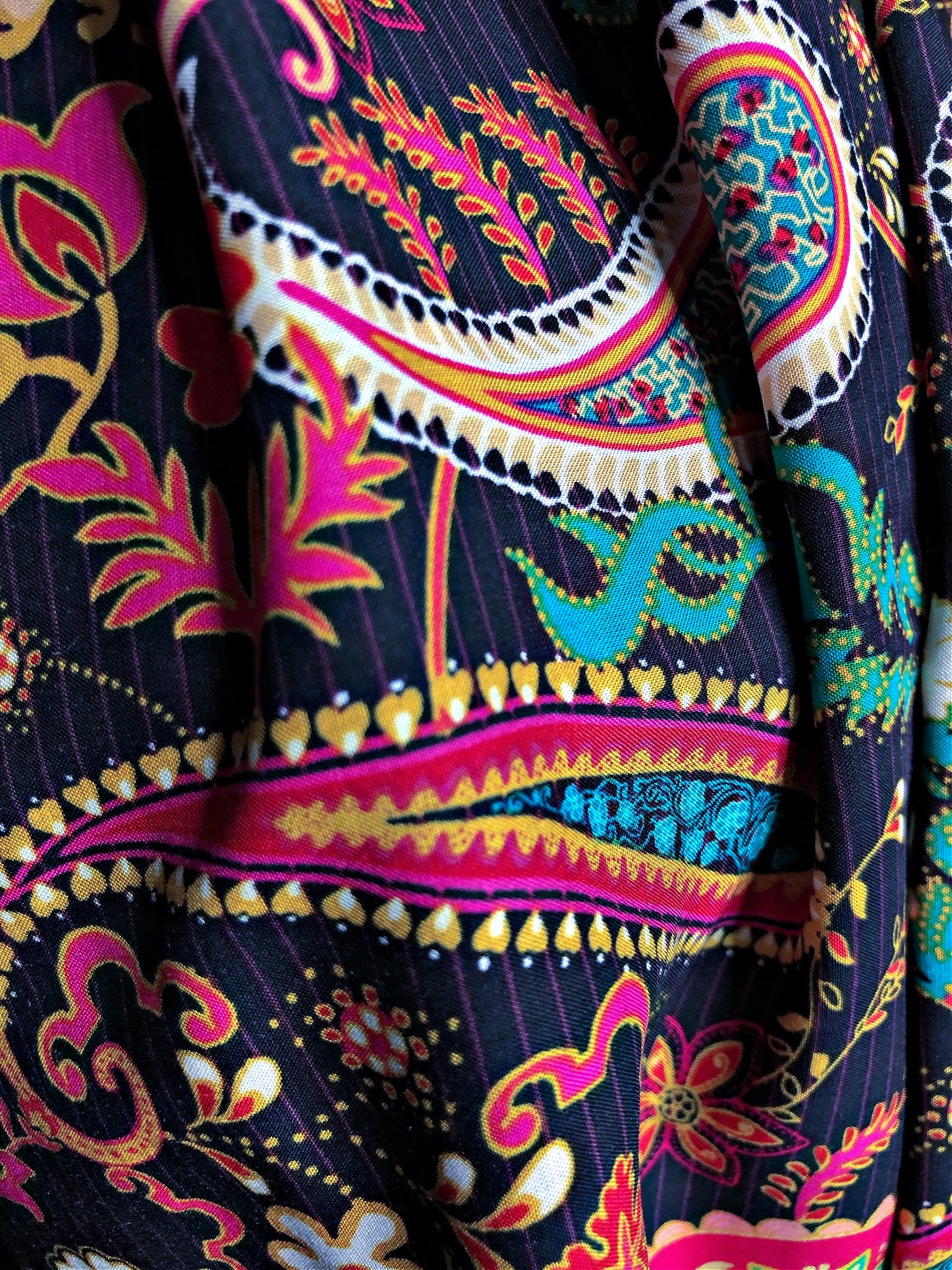 Boho Paisley Infinity Scarf