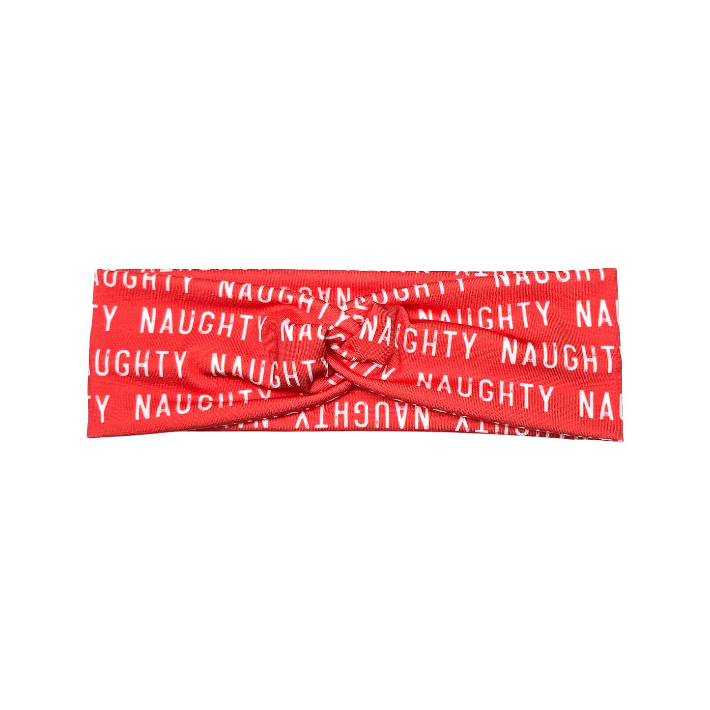 Naughty and Nice Christmas Headband