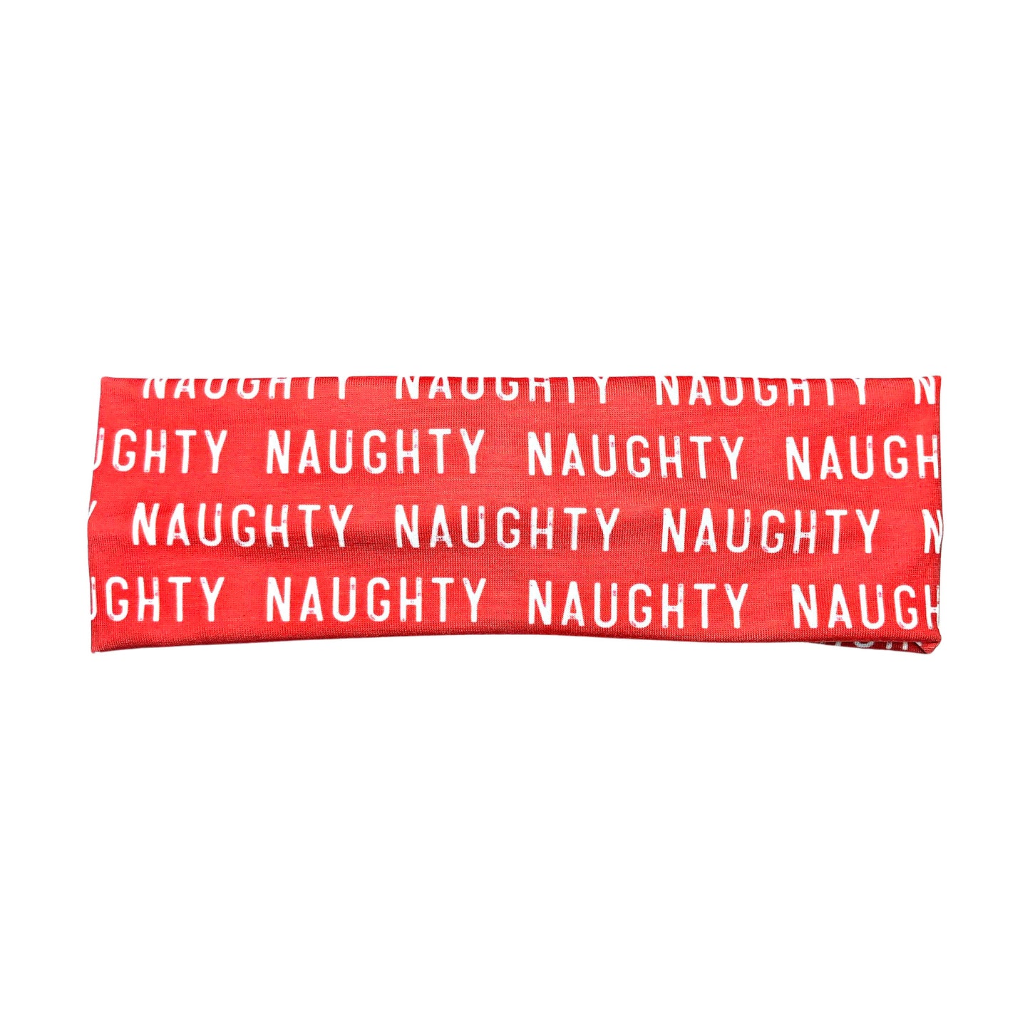 Naughty and Nice Christmas Headband