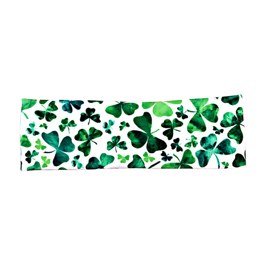 St Patrick's Day Watercolor Clover Headband