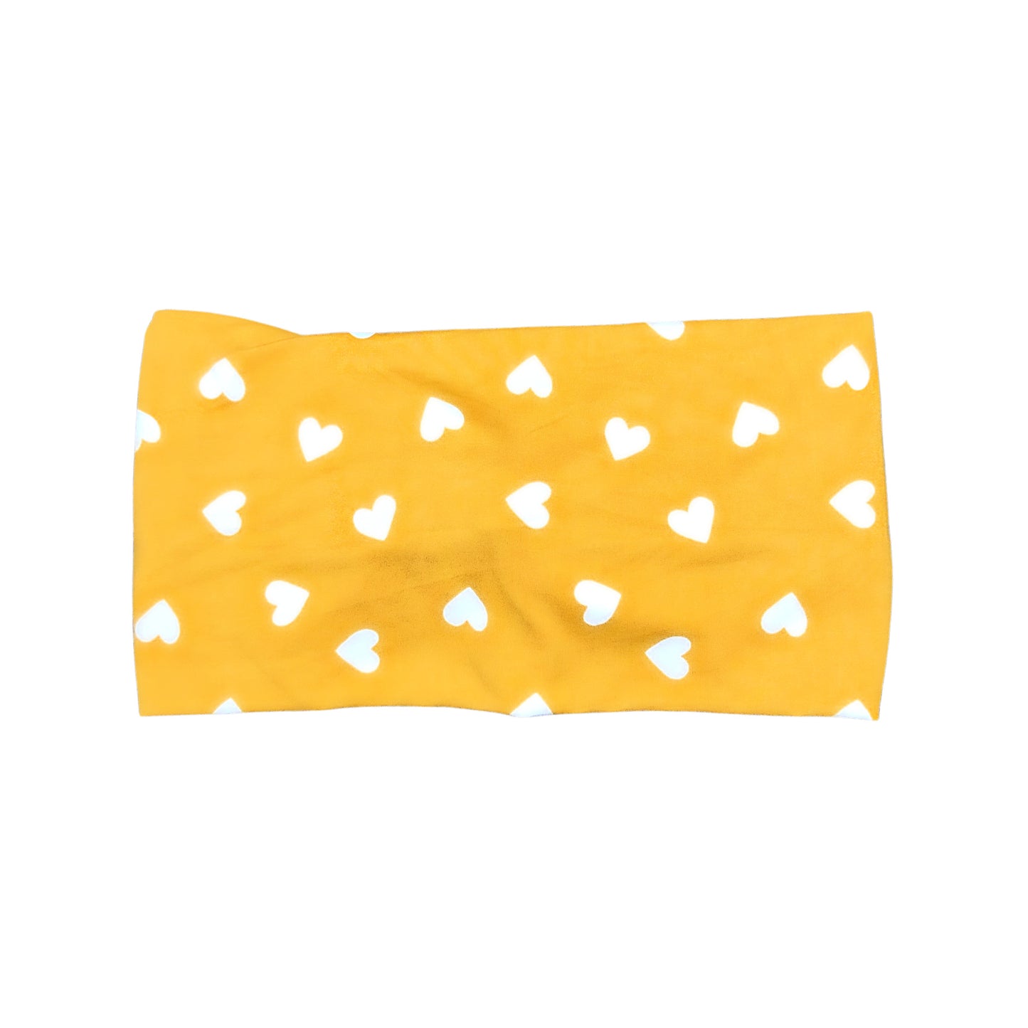 Mustard Yellow Heart Headband