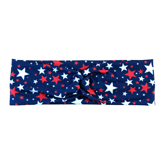 Patriotic Stars Headband for Women