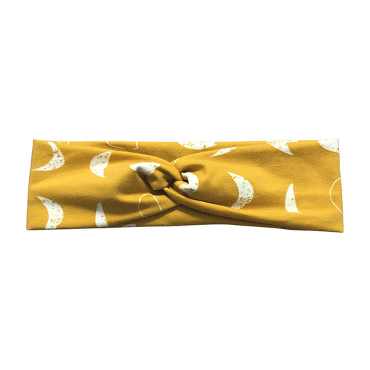 Mustard Yellow Moon Phase Headband
