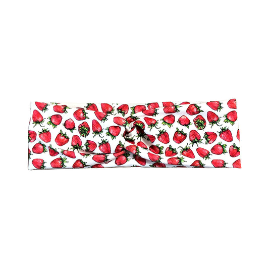 Strawberry Headband or Scrunchie