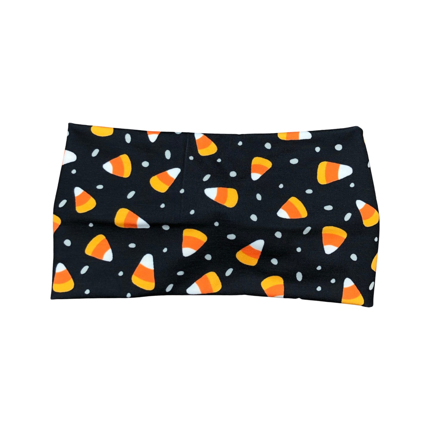 Wide Candy Corn Halloween Headband for Women