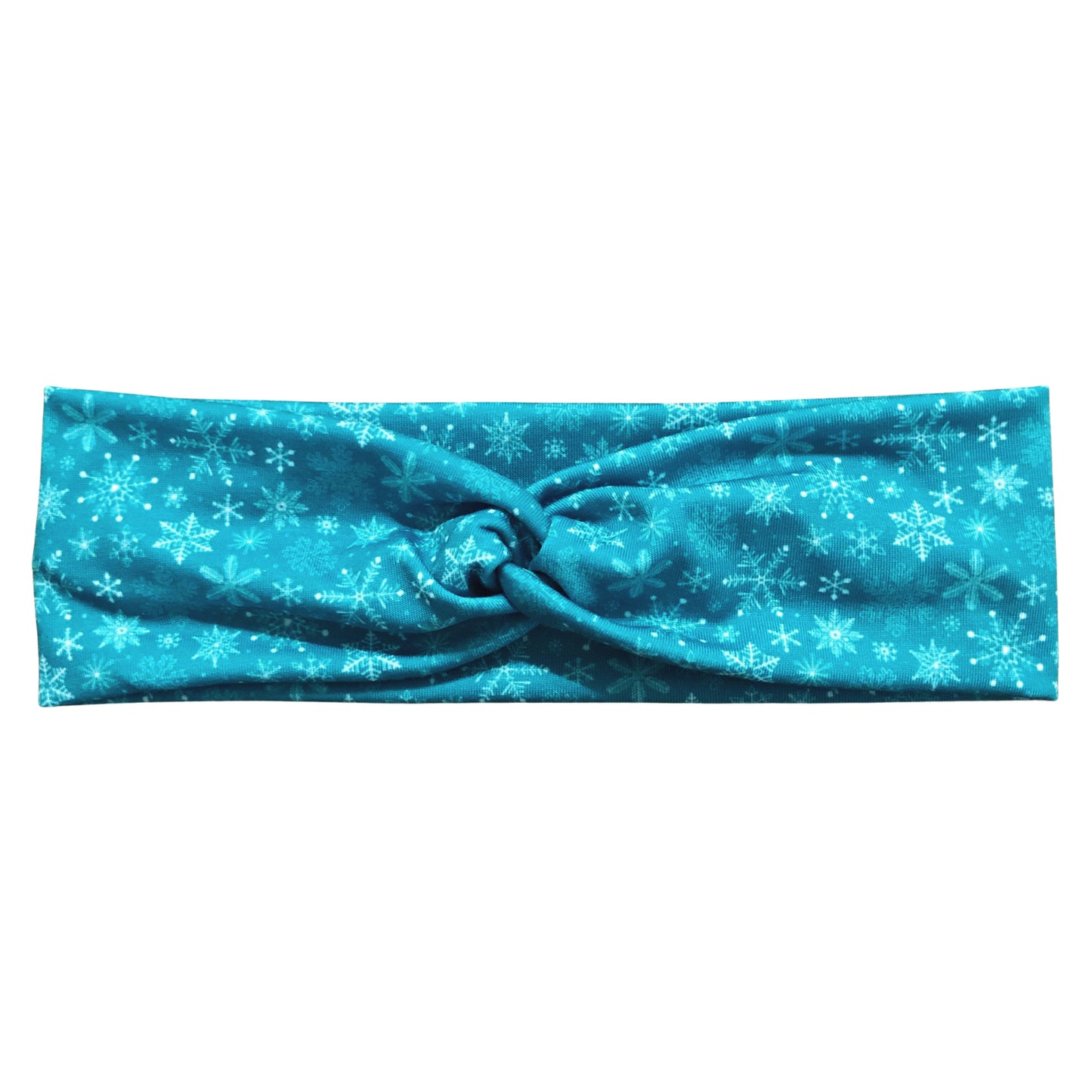 Blue snowflake headband