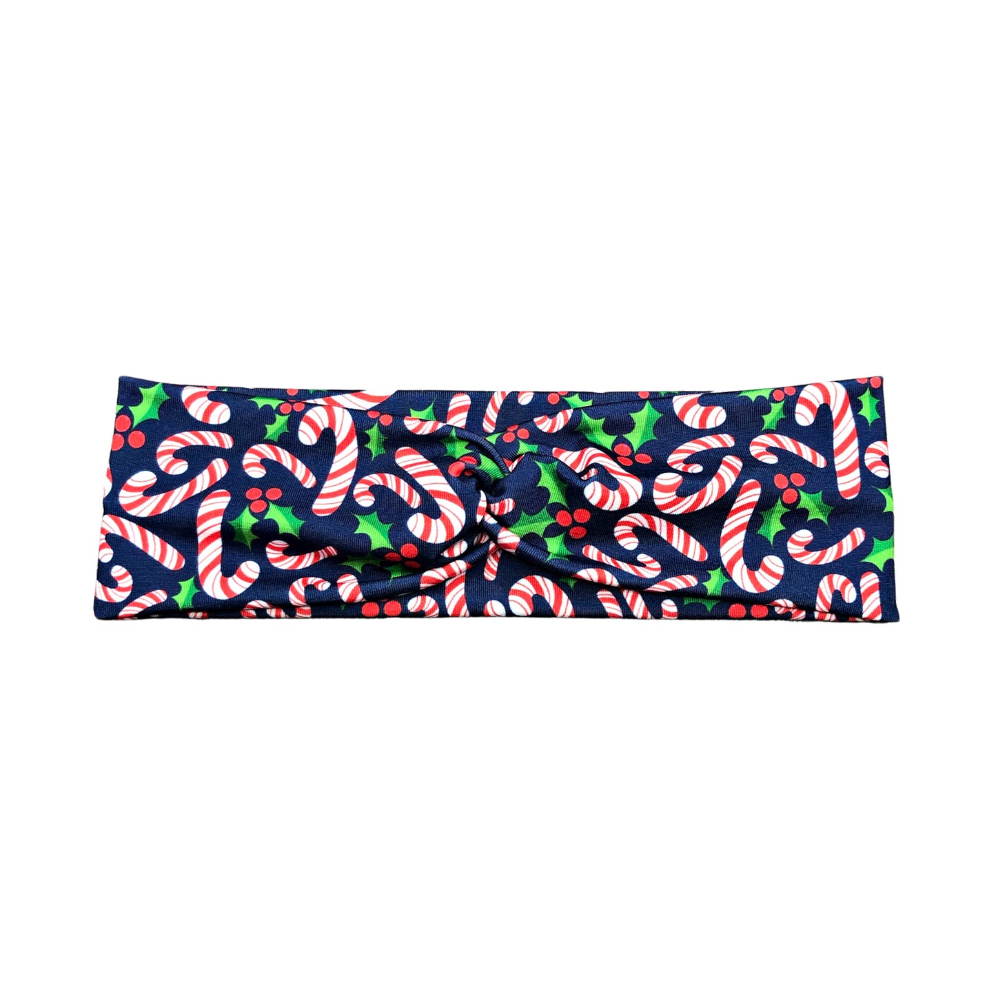 Candy Canes and Holly Headband for Women