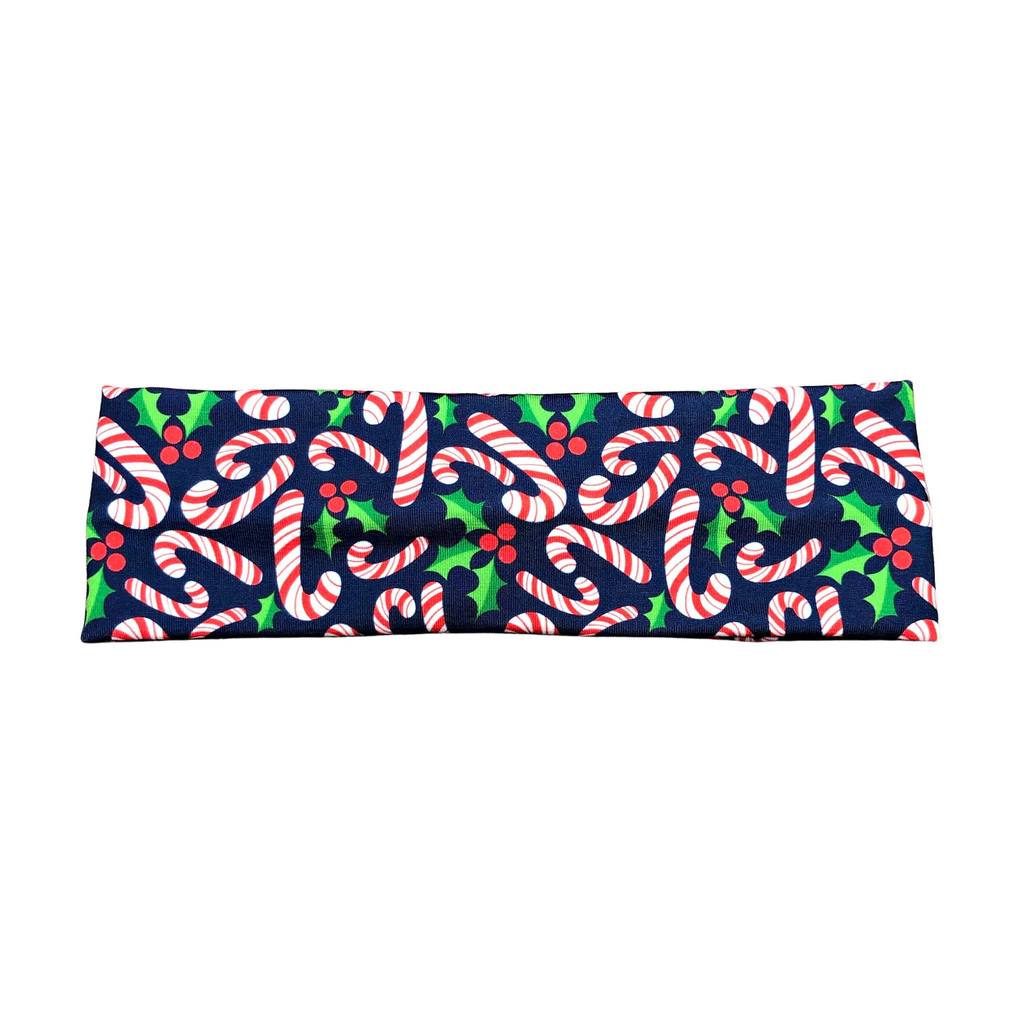 Candy Canes and Holly Headband for Women