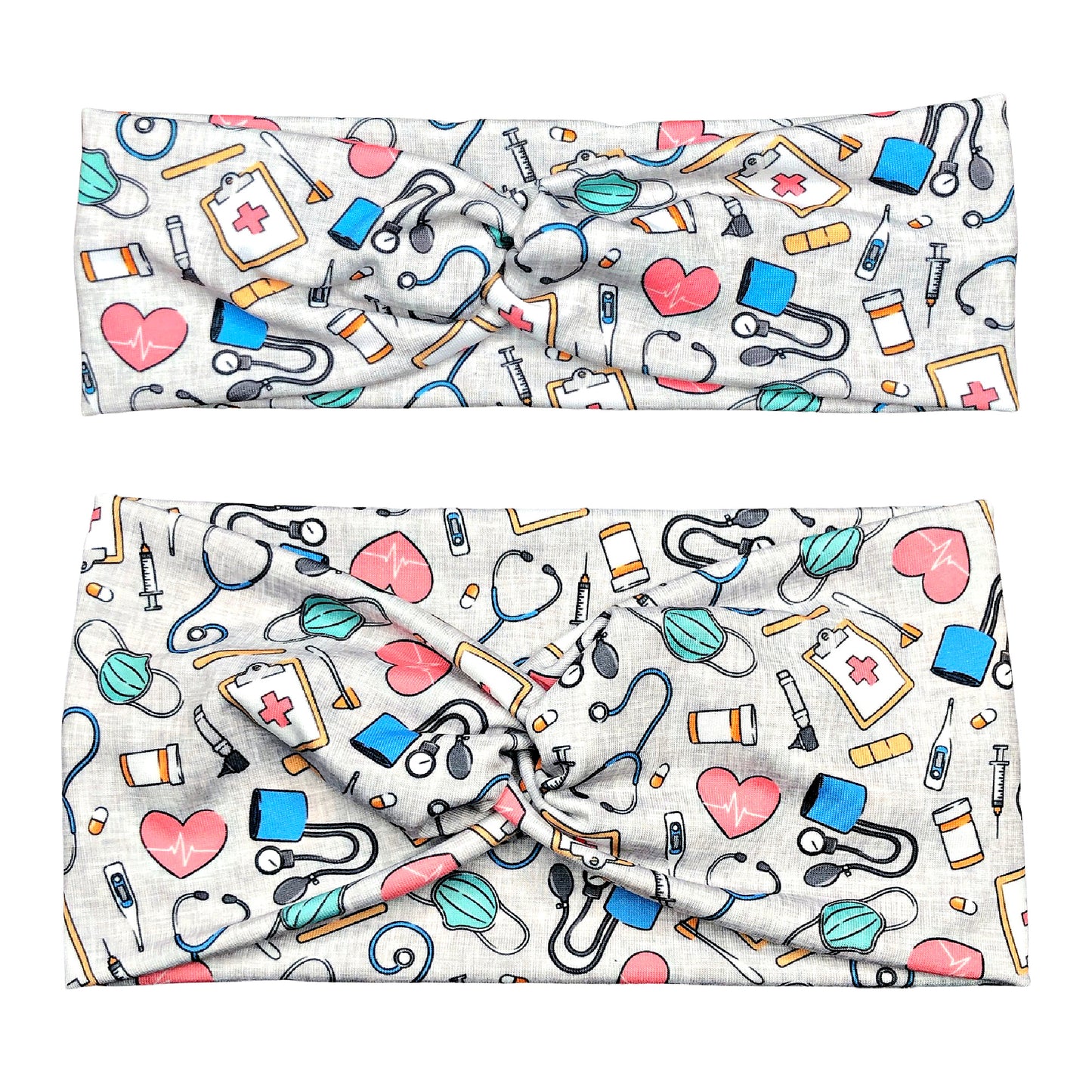 Medical Print Scrunchie