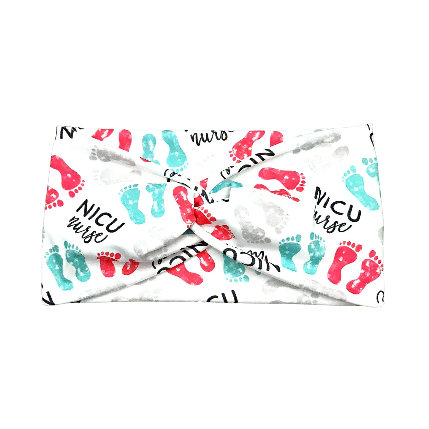 Baby Footprint NICU / L&D Headbands
