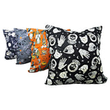 Celestial Witchy Print Throw Pillow Cover, 18x18