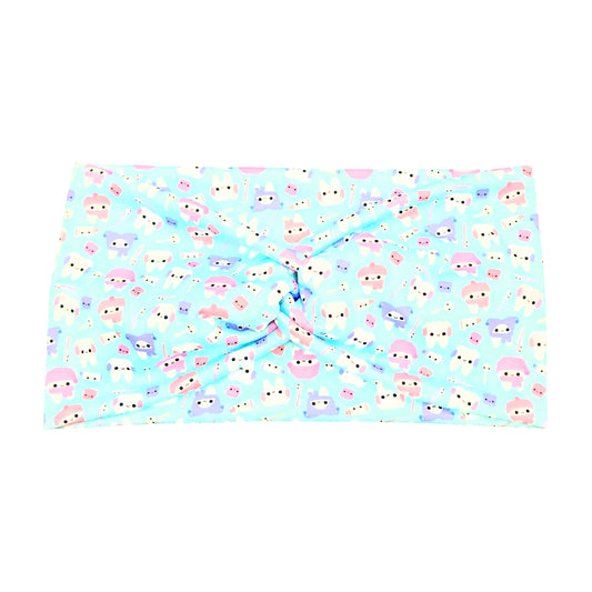 Wide Winter Themed Dental Headband for Women