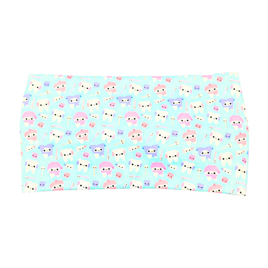 Wide Winter Themed Dental Headband for Women