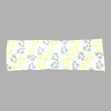 Yellow and Gray Baby Feet Nursing Headband for Women