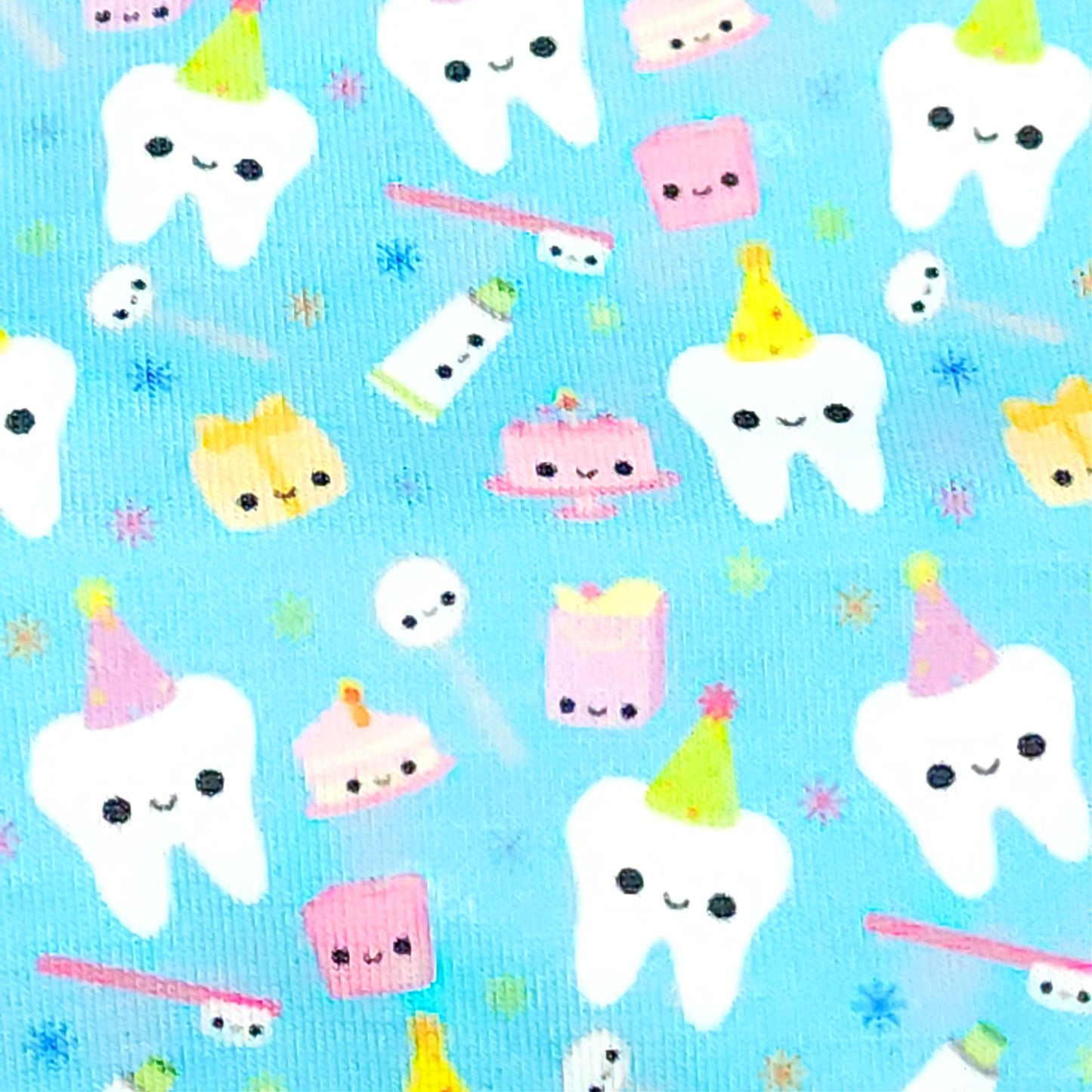 Wide Birthday Party Kawaii Happy Teeth Dental Headband for Women