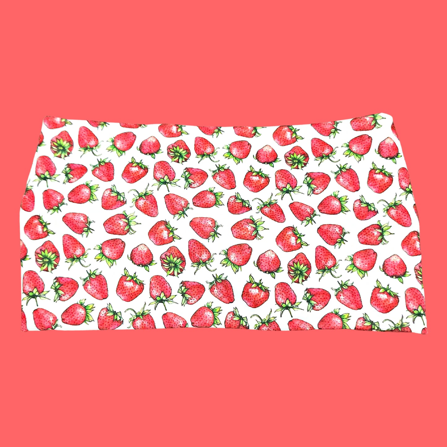 Wide Strawberry Headband