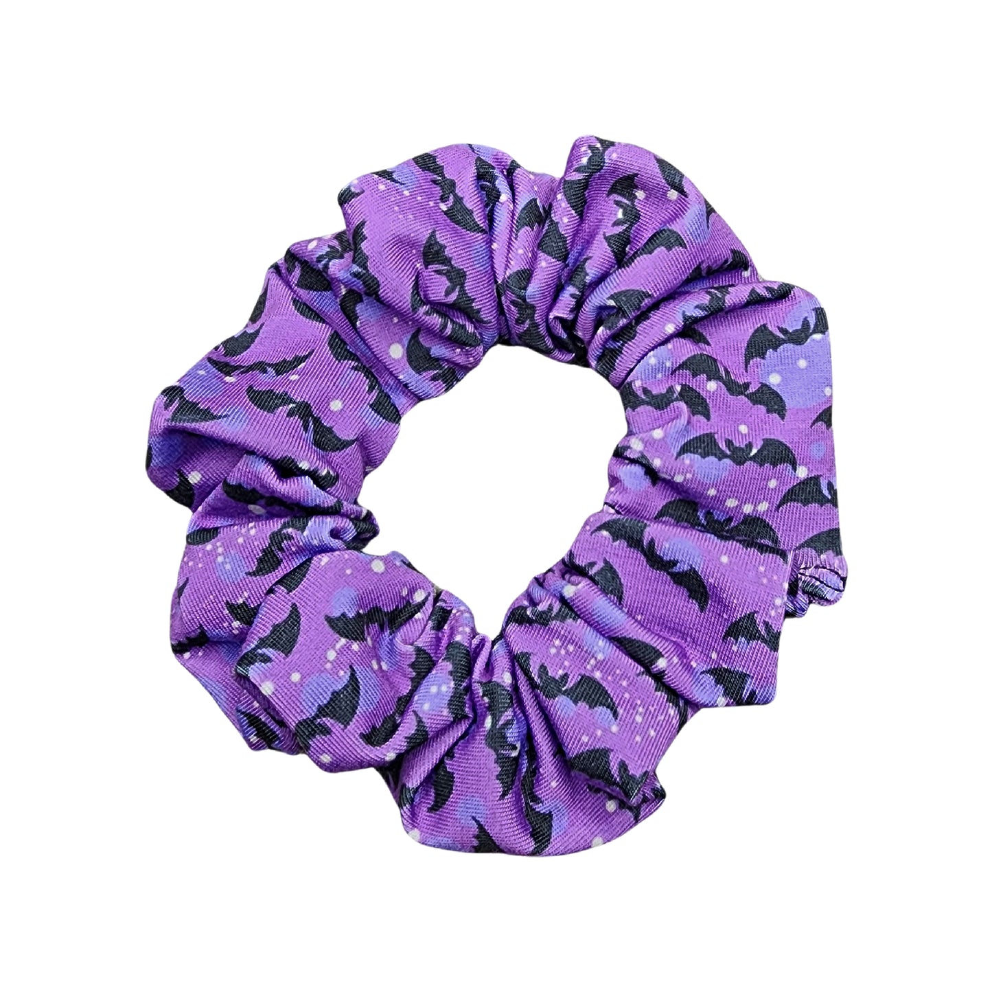 Wide Purple Bat Halloween Headband for Women