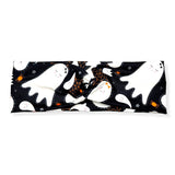Black Ghost Halloween Headband for Women, Super Soft