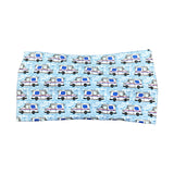 Blue Stripe Mail Delivery Truck Headband for Women