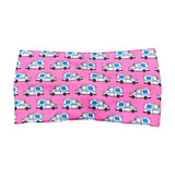 Wide Pink Mail Delivery Truck Headband for Women