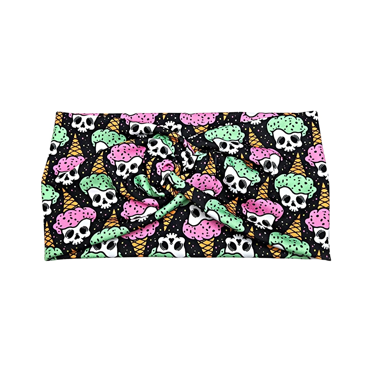 Ice Cream Skulls Halloween Headband for Women