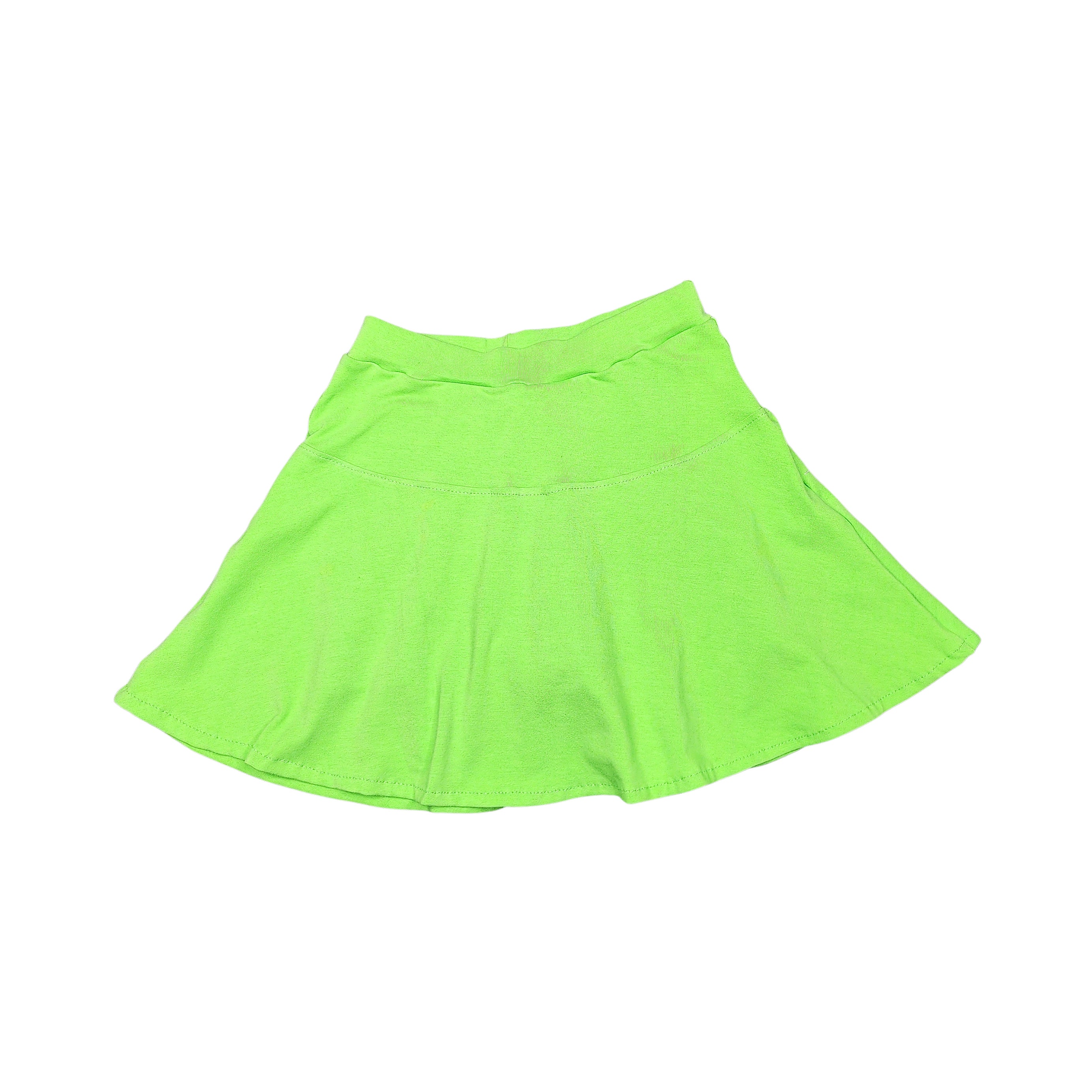 Lime Green Skort for Girls, 3m - 12Y