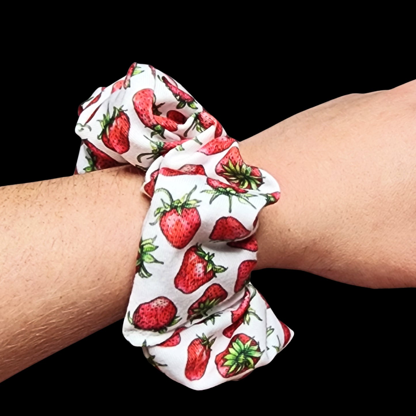 Strawberry Scrunchie