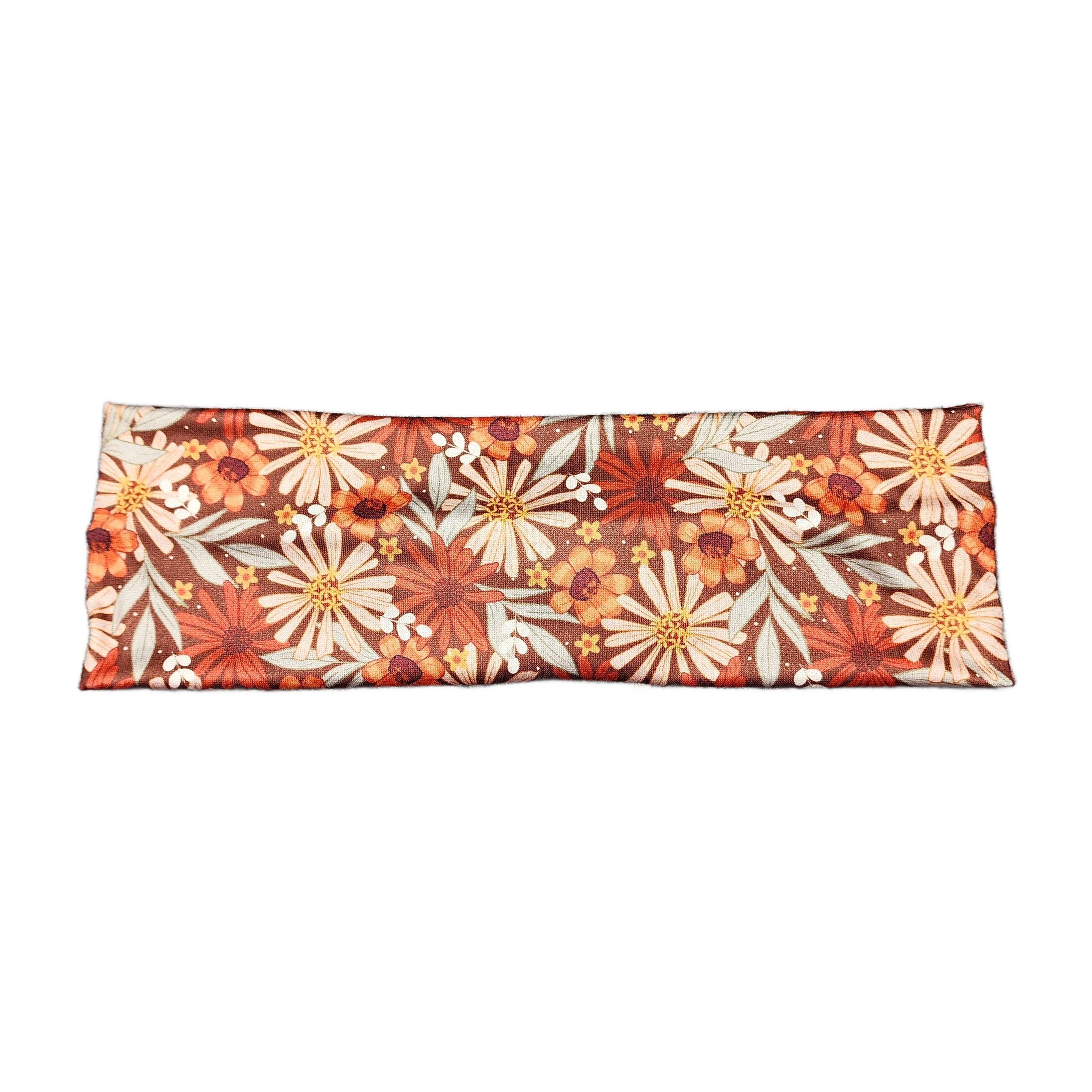 Floral Thanksgiving Fall Theme Headband, Super Soft Collection