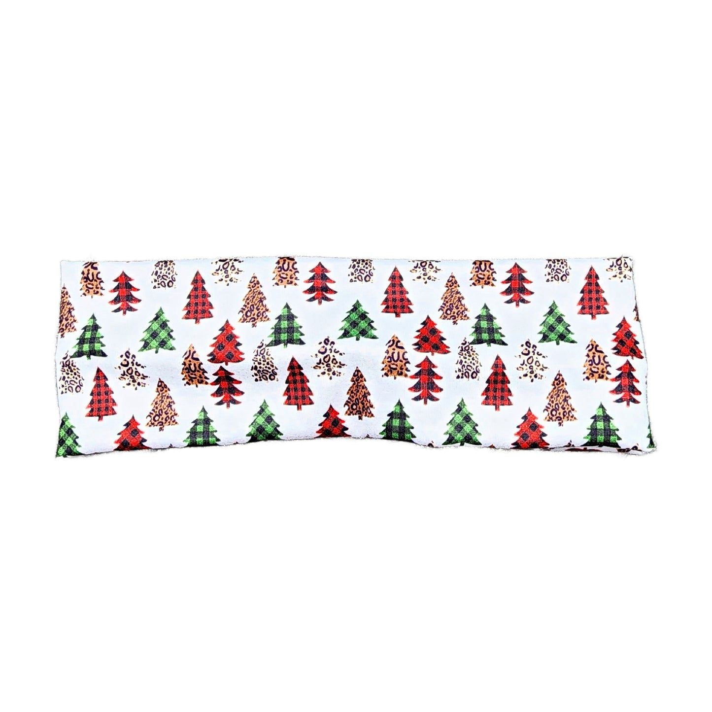 Buffalo Plaid Christmas Tree Headband for Women