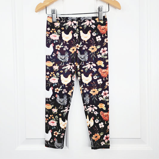 Chicken  Leggings for Girls, TAT 2 weeks