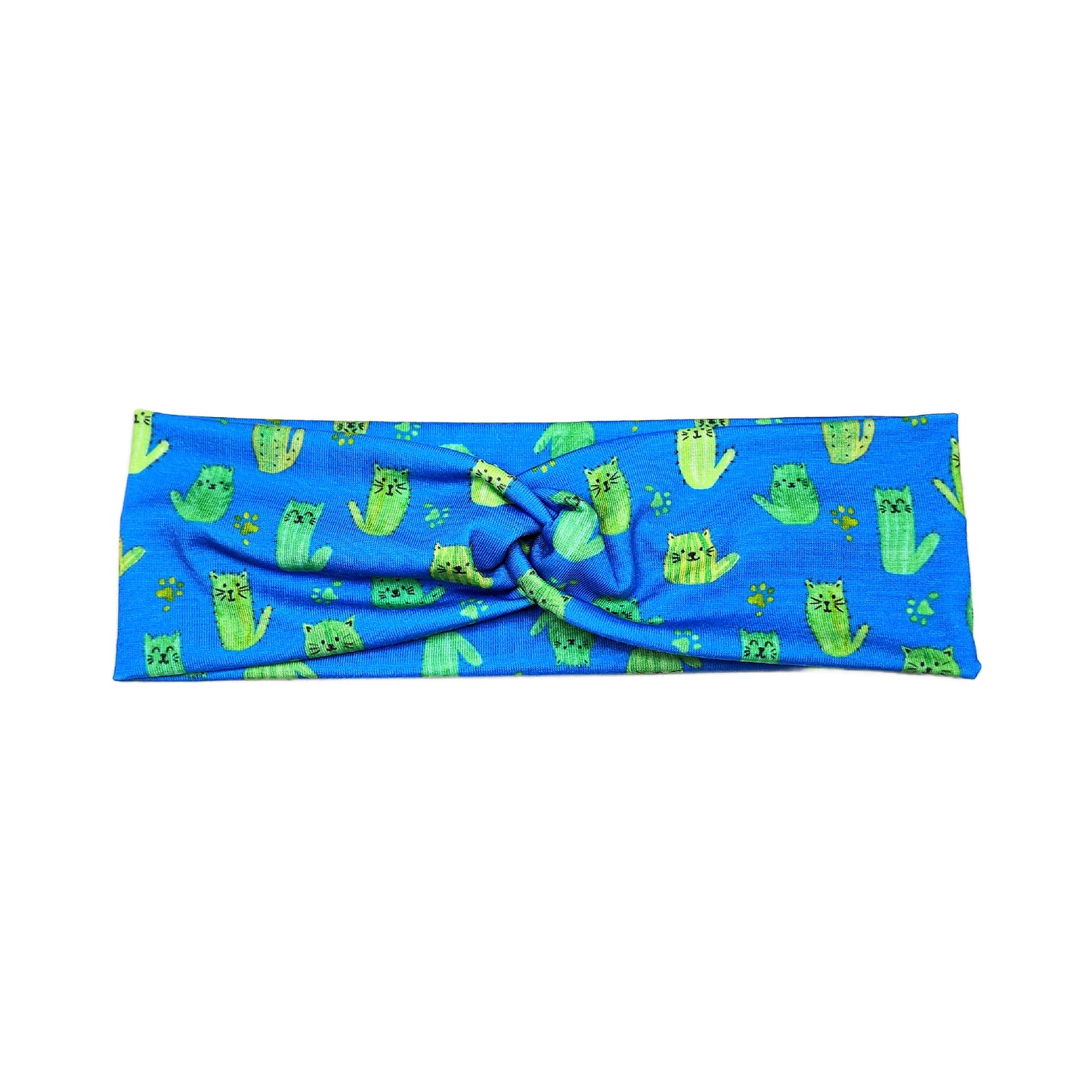 Funny Cat Cactus Print Headband