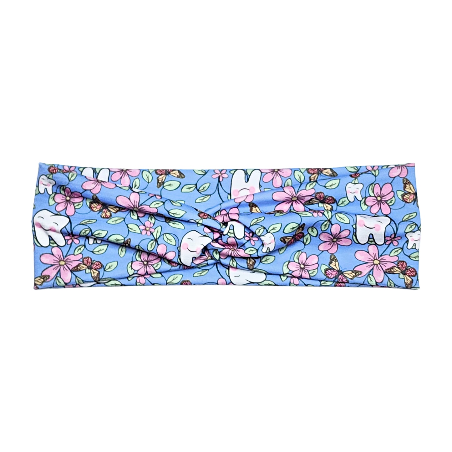 Floral Butterfly Dental Headband for Women