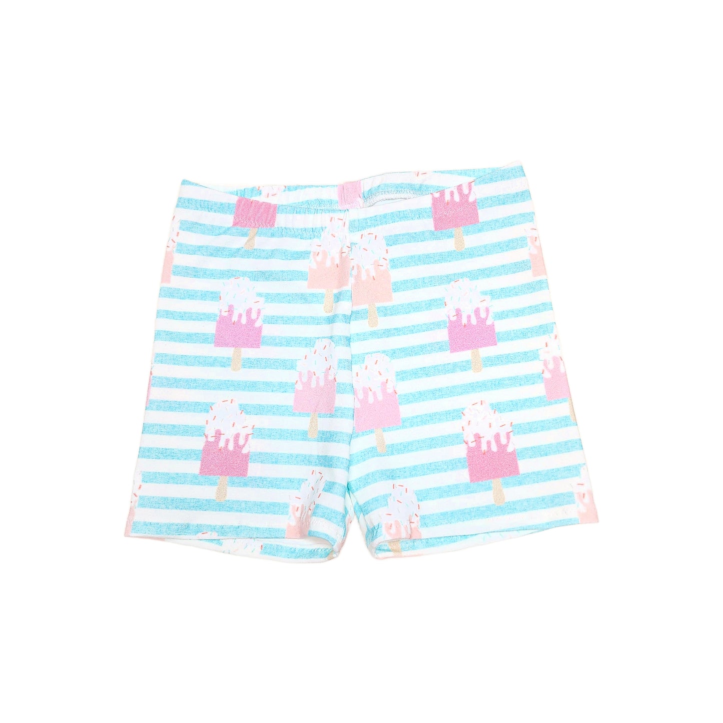 Ice Cream Biker Shorts for Girls