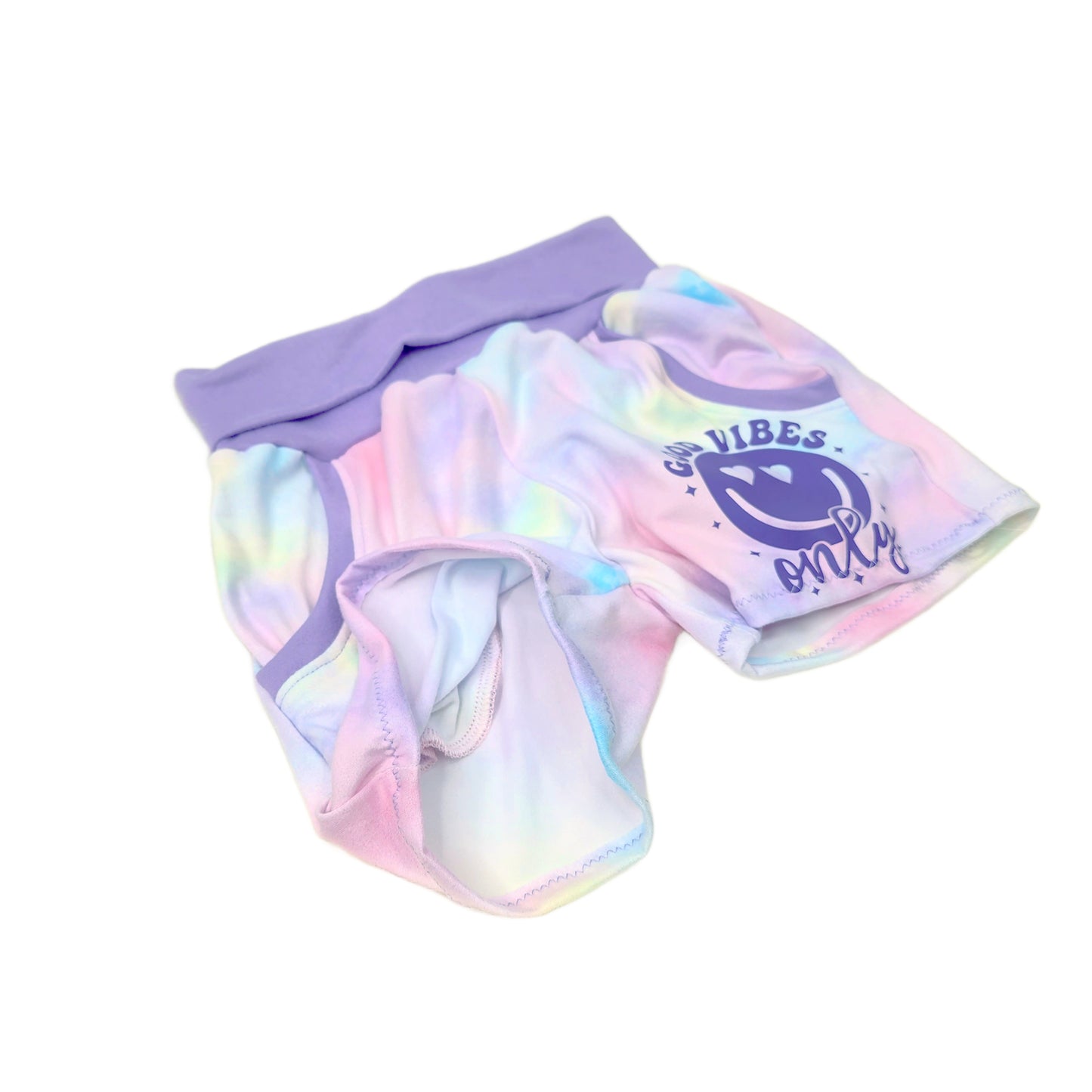 Good Vibes Only Yoga Shorts